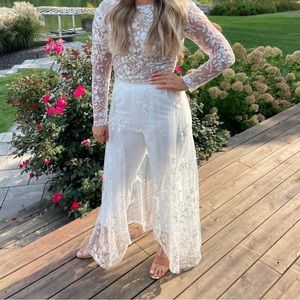 Bridal jumpsuit! Excellent condition